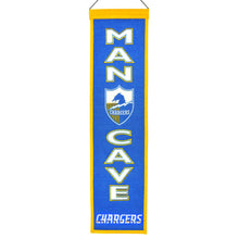 Los Angeles Chargers Man Cave Banner - 8"x32"