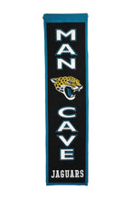 Jacksonville Jaguars Man Cave Banner - 8"x32"