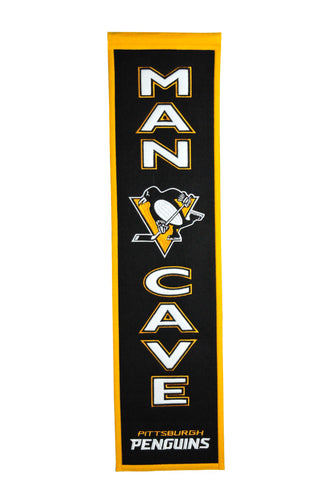 Pittsburgh Penguins Man Cave Banner - 8