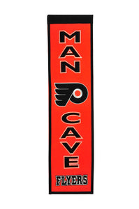 Philadelphia Flyers Man Cave Banner - 8"x32"