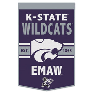 Kansas State Wildcats Wool Banner - 24"x38" EMAW