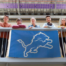 Detroit Lions Team Flag - 3'x5'