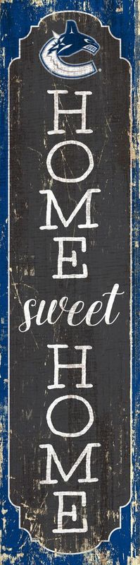 Vancouver Canucks Home Sweet Home Door Leaner  12