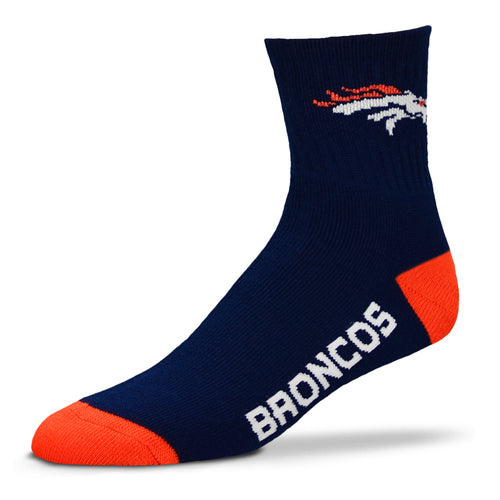 Denver Broncos Men's Crew Socks