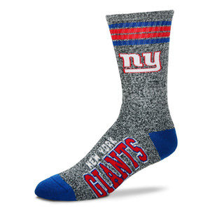 New York Giants - Marbled 4 Stripe Deuce Socks