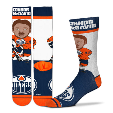 Connor McDavid Edmonton Oilers Socks