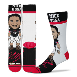Nick Bosa San Francisco 49ers Youth Socks
