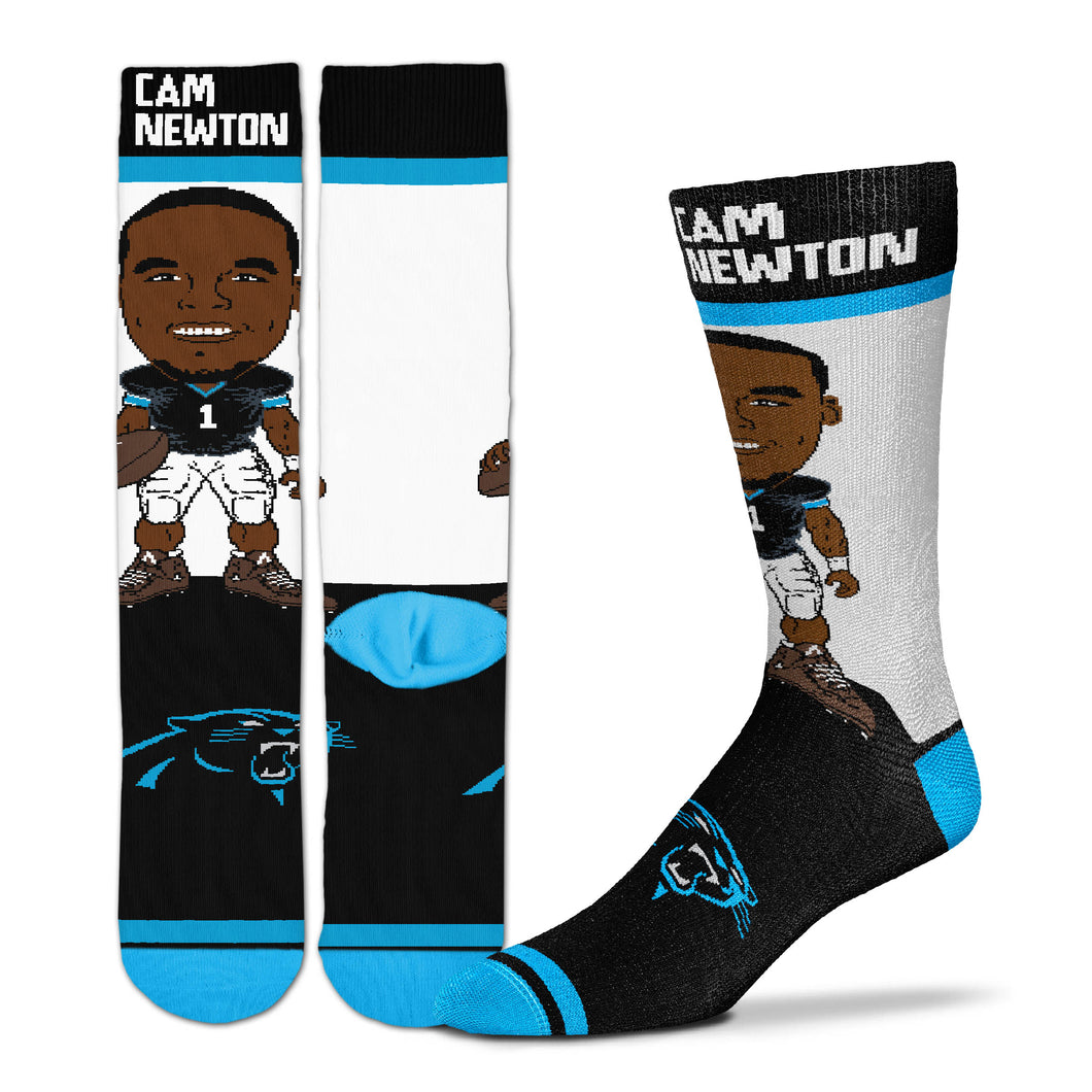 Cam Newton Carolina Panthers Youth Socks