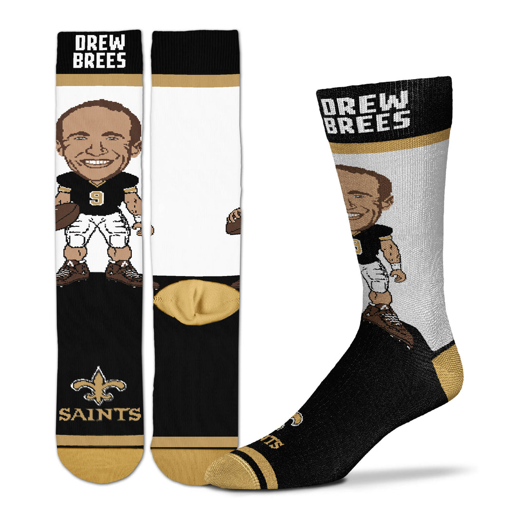 Drew Brees New Orleans Saints Youth Socks