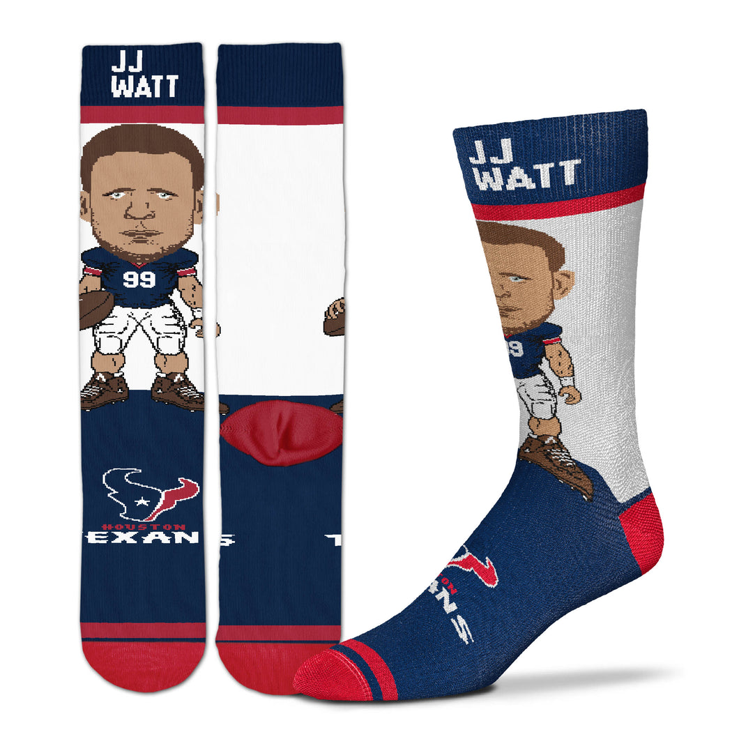 JJ Watt Houston Texans Youth Socks, j.j. watt houston texans socks