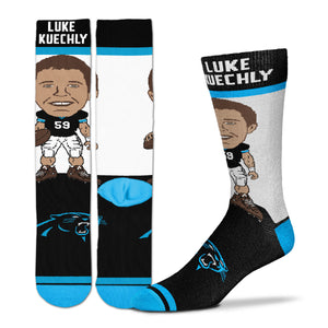 Luke Kuechly Carolina Panthers Youth Socks
