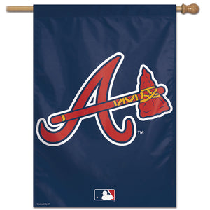 Atlanta Braves Red Vertical Flag / Banner 5 X 3 Ft (150 X 90 Cm) - Flags  Delivery
