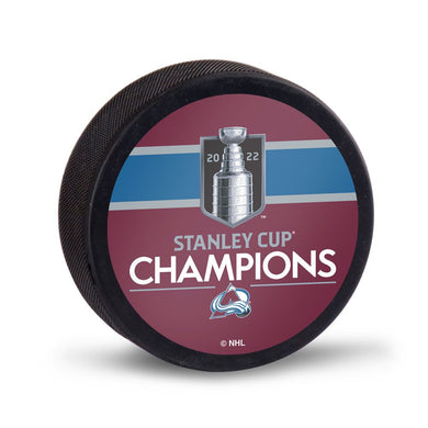 Colorado Avalanche 2022 Stanley Cup Champions Hockey Puck
