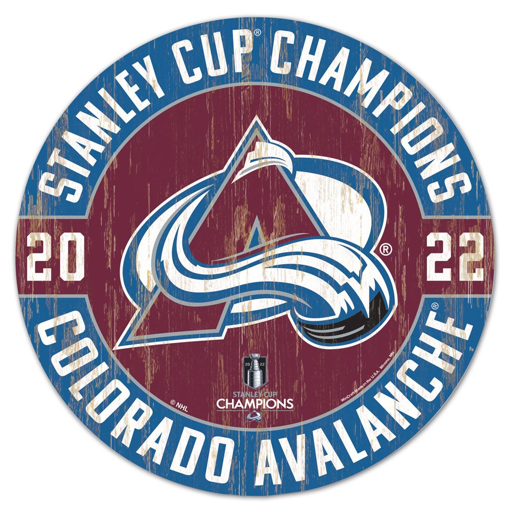 Colorado Avalanche: 2022 Stanley Cup Champions Logos and