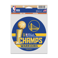 Golden State Warriors 2022 NBA Champions  3.75'' x 5'' Fan Decal
