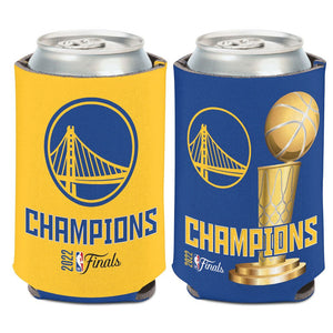 Golden State Warriors 2022 NBA Champions 12oz. Trophy Can Cooler