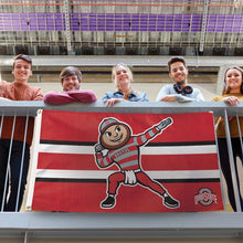 Ohio State Buckeyes BRUTUS Deluxe Flag - 3'x5'