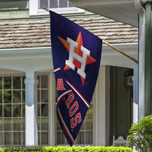 Houston Astros Wordmark Vertical Flag - 28"x40"