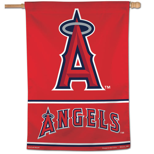 Los Angeles Angels Wordmark Vertical Flag - 28