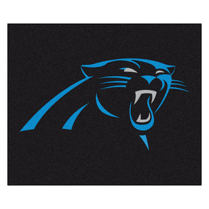 Carolina Panthers Tailgating mat, Panthers Area Rug
