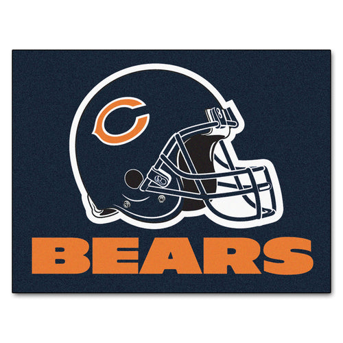 Chicago Bears All Star Fan Mat, NFL Floor Mat