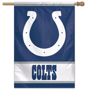 Indianapolis Colts Vertical Flag - 28"x40"  #1                                                                 