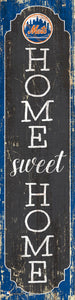 New York Mets Home Sweet Home Door Leaner  12"x48"