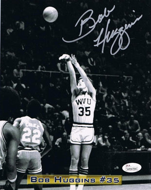 wvu basketball, bob huggins autograph, press virginia 