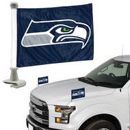 seattle seahawks car flag 