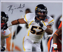 Najee Goode West Virginia Football Signed 8x10 Photos