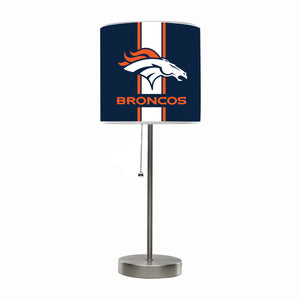 Denver Broncos Chrome Lamp
