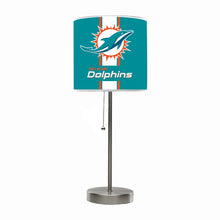 Miami Dolphins Chrome Lamp