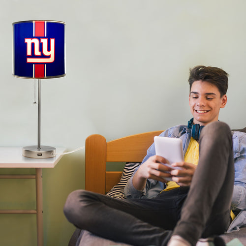 New York Giants Chrome Lamp