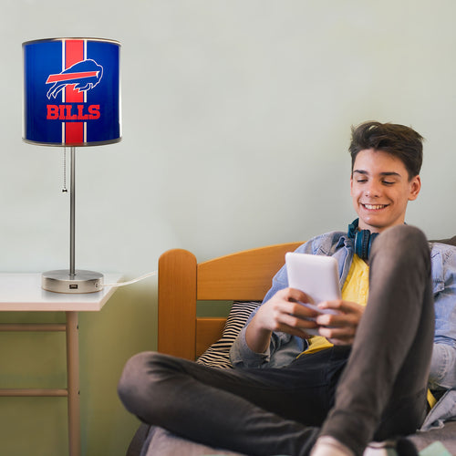 Buffalo Bills Chrome Lamp