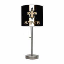 New Orleans Saints Chrome Lamp