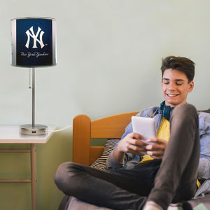 New York Yankees Chrome Lamp