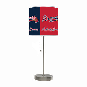 Atlanta Braves Chrome Lamp