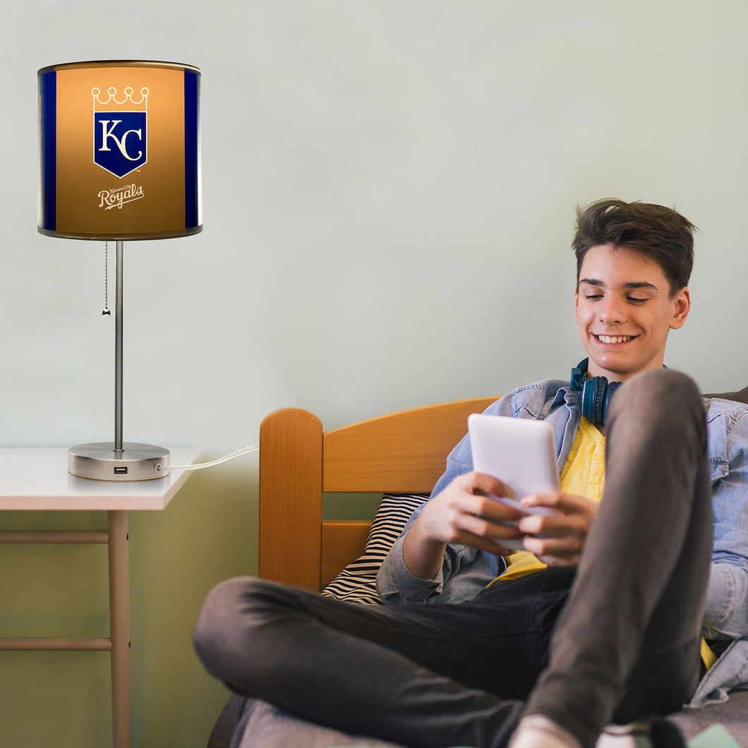 Kansas City Royals Chrome Lamp