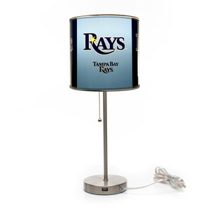 Tampa Bay Devil Rays Chrome Lamp
