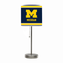 Michigan Wolverines Chrome Lamp