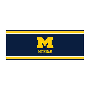 Michigan Wolverines Chrome Lamp