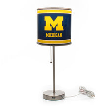 Michigan Wolverines Chrome Lamp