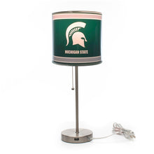Michigan State Spartans Chrome Lamp