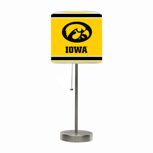 Iowa Hawkeyes Chrome Lamp