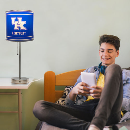 Kentucky Wildcats Chrome Lamp