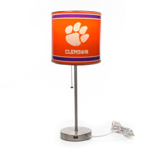 Clemson Tigers Chrome Lamp
