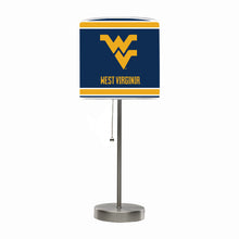 West Virginia Mountaineers Chrome Lamp