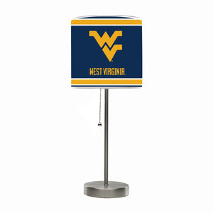 West Virginia Mountaineers Chrome Lamp