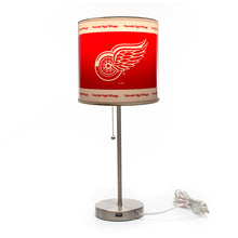 Detroit Red Wings Chrome Lamp