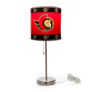 Ottawa Senators Chrome Lamp